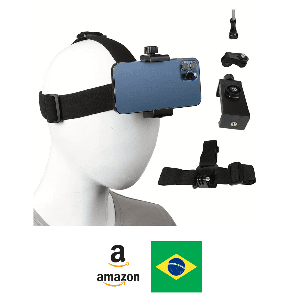 Comprar Suporte de Cabeça Universal para Celular Amazon Brasil Gaszed