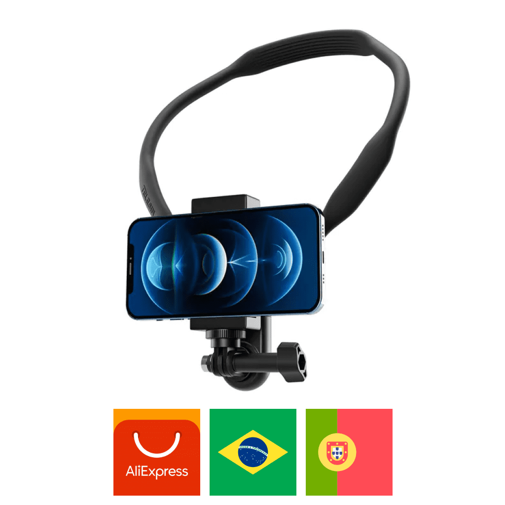 Comprar Suporte de Pescoço para Celular Aliexpress Brasil Portugal Gaszed
